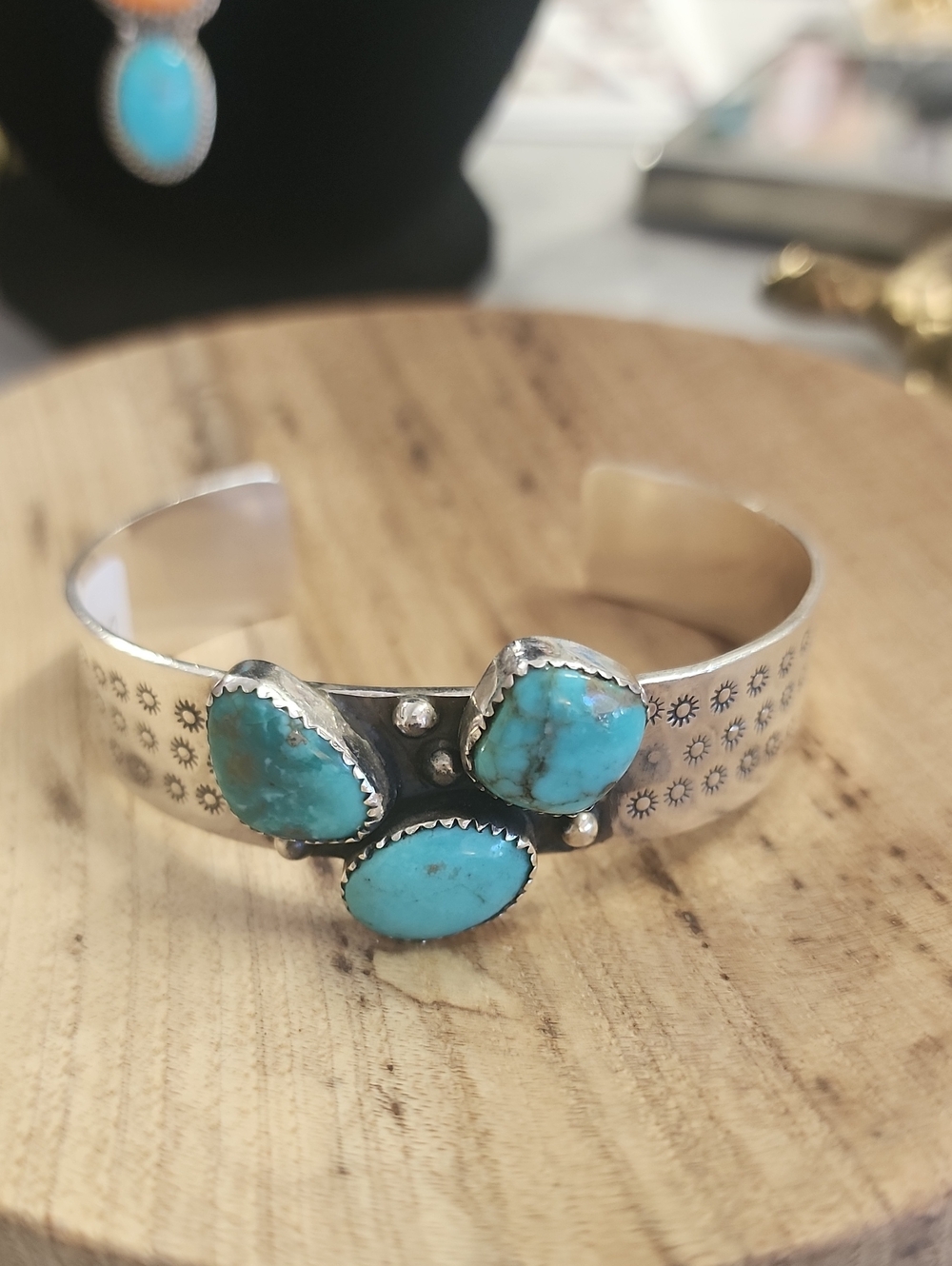Royston Turquoise Sterling Cuff